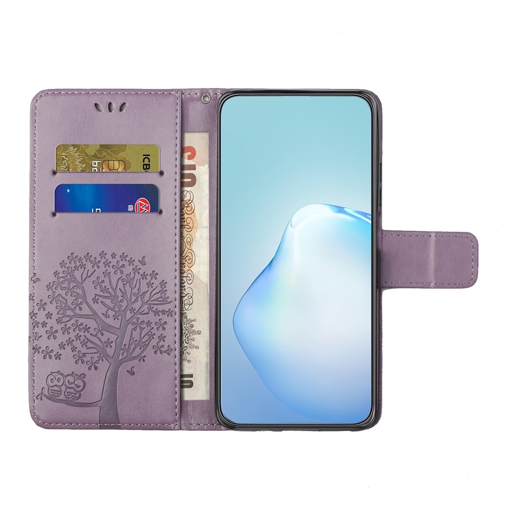 Tree knížkové pouzdro na Samsung Galaxy A27 - světlefialové
