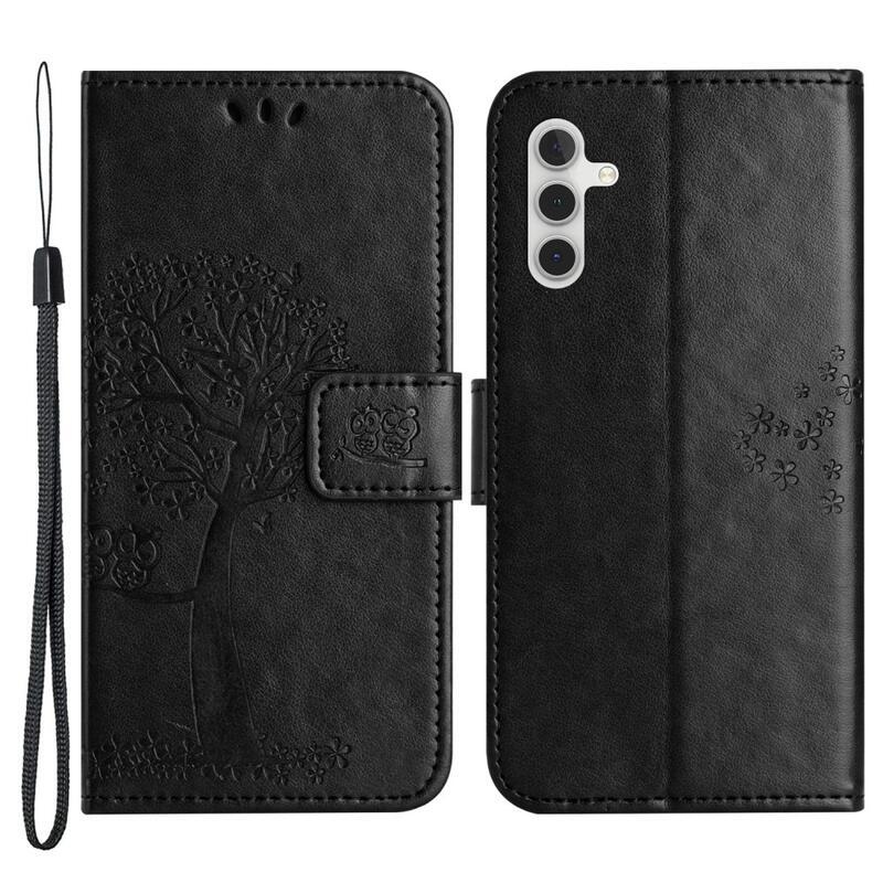 Tree knížkové pouzdro na Samsung Galaxy A34 5G - černé