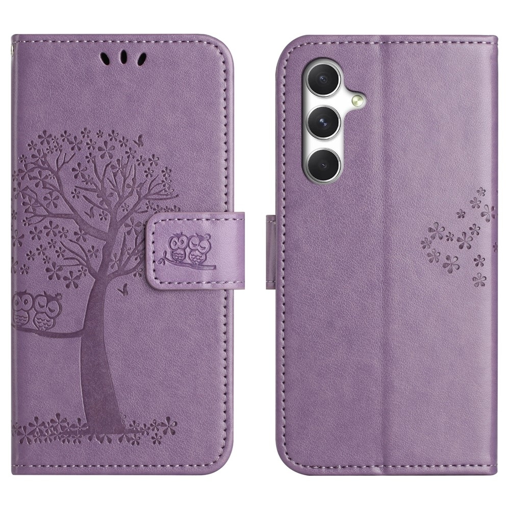 Tree knížkové pouzdro na Samsung Galaxy S26+ - světlefialové