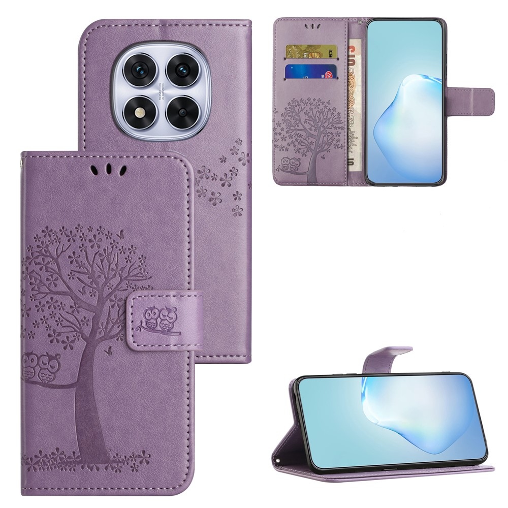 Tree knížkové pouzdro na Xiaomi Poco M8 5G/Redmi Note 15 5G - světlefialové