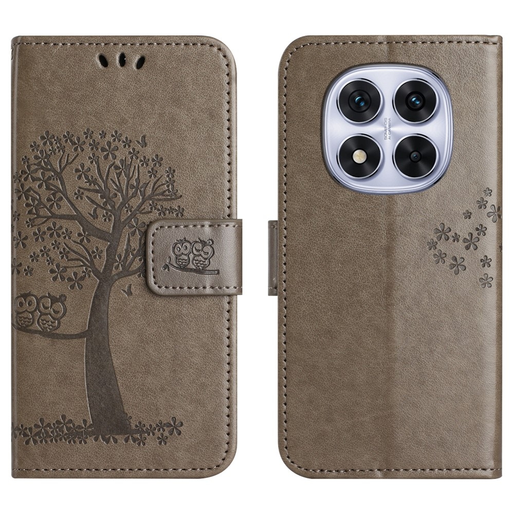 Tree knížkové pouzdro na Xiaomi Redmi Note 15 Pro 5G - šedé