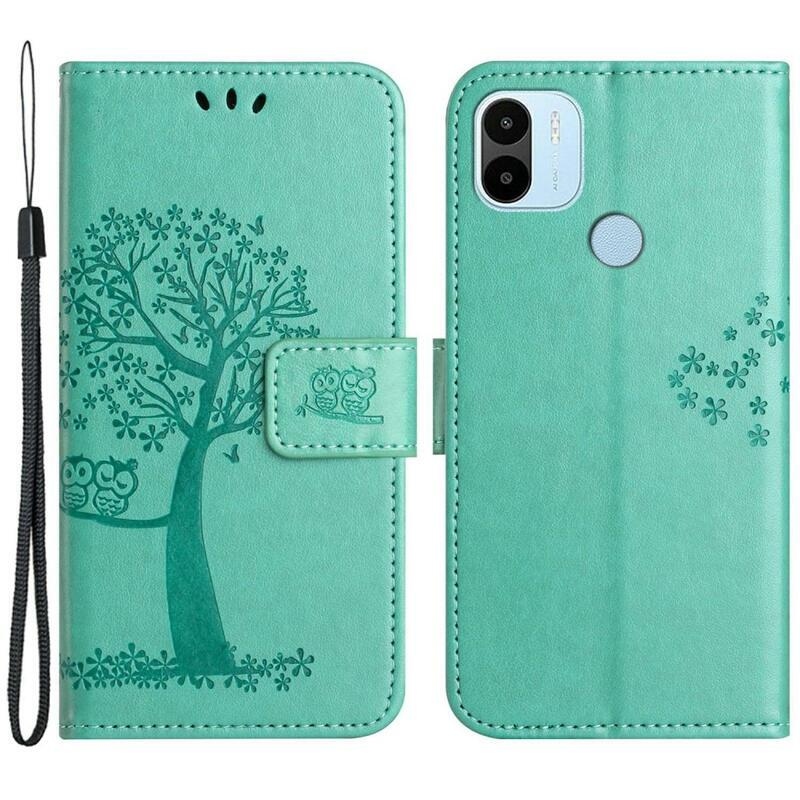 Tree peněženkové pouzdro na mobil Xiaomi Redmi A1+/A2+ - azurové