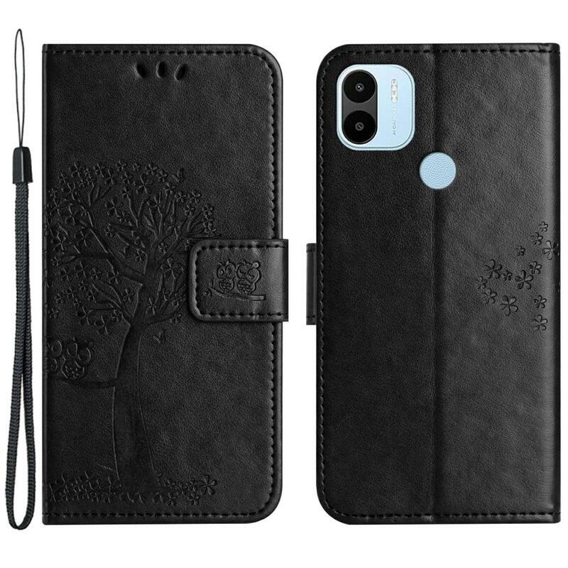 Tree peněženkové pouzdro na mobil Xiaomi Redmi A1+/A2+ - černé