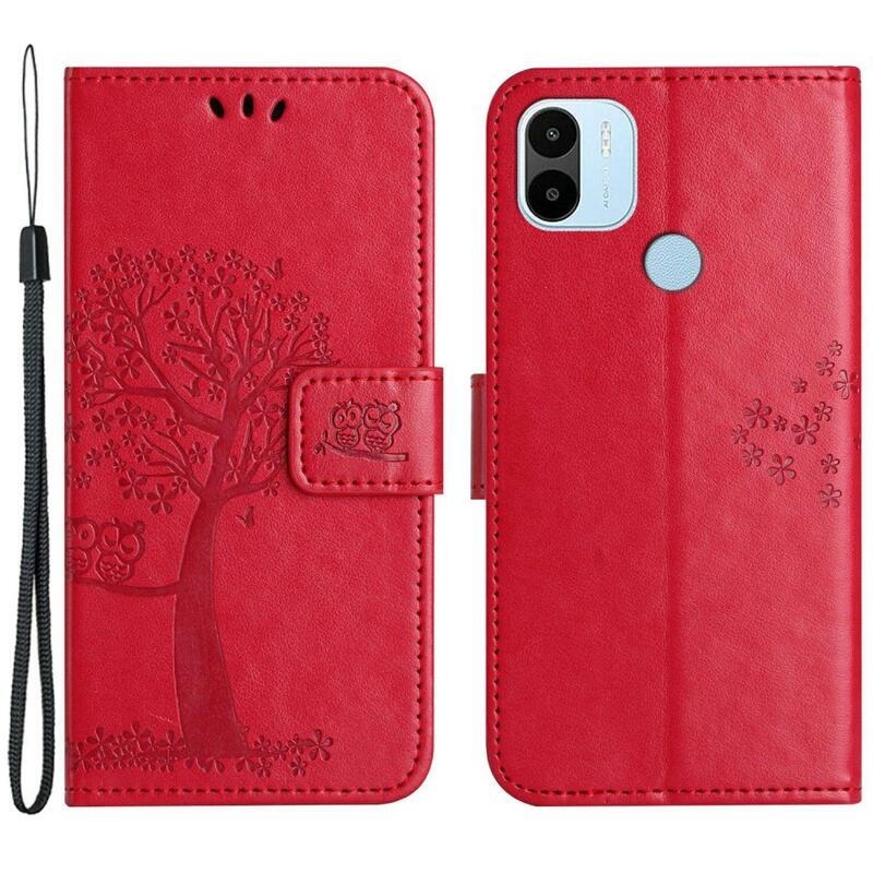 Tree peněženkové pouzdro na mobil Xiaomi Redmi A1+/A2+ - červené