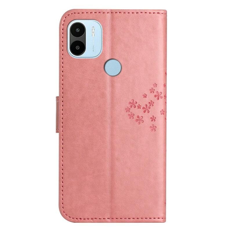 Tree peněženkové pouzdro na mobil Xiaomi Redmi A1+/A2+ - růžové
