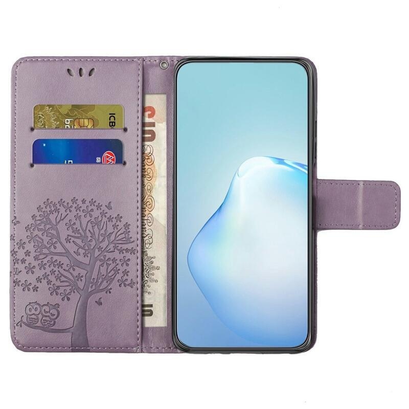 Tree peněženkové pouzdro na mobil Xiaomi Redmi A1+/A2+ - světlefialové