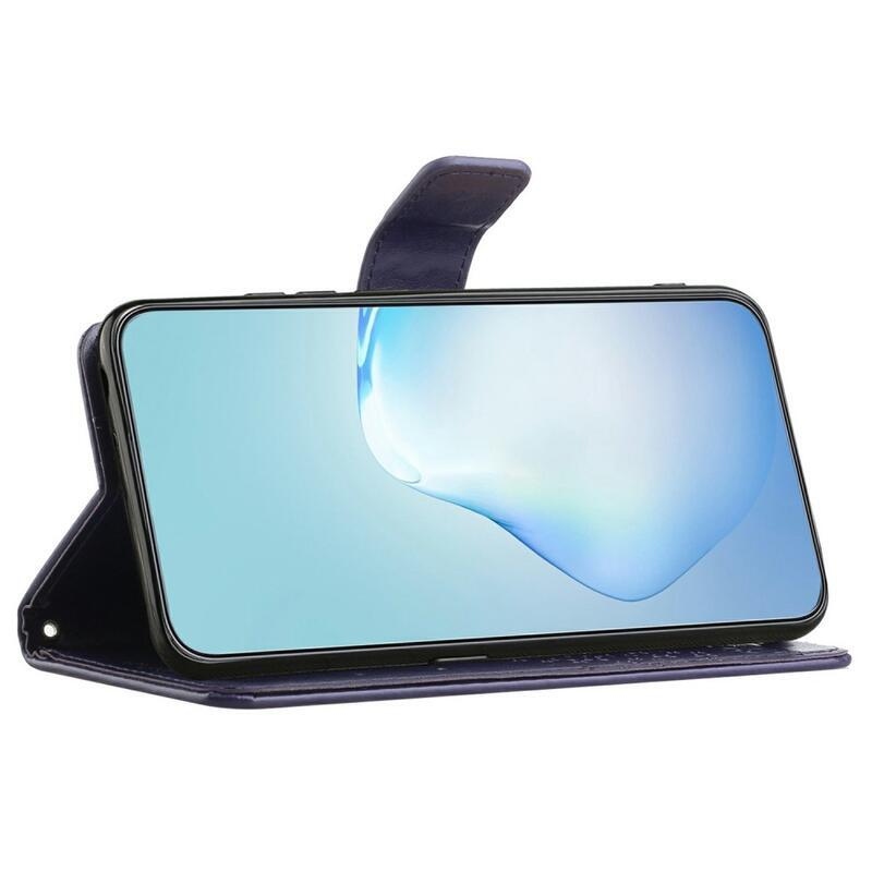 Tree peněženkové pouzdro na mobil Xiaomi Redmi A1+/A2+ - tmavěfialové
