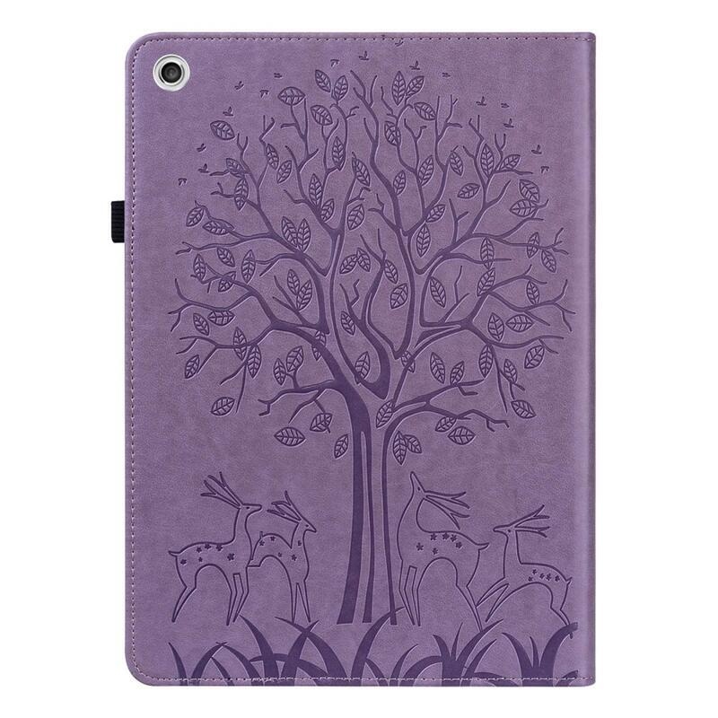 Tree polohovací pouzdro na tablet Lenovo Tab M10 Plus (3. Gen) - fialové