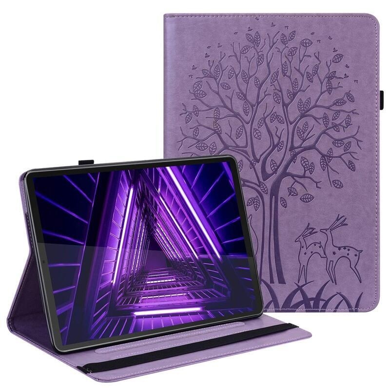 Tree polohovací pouzdro na tablet Lenovo Tab M10 Plus (3. Gen) - fialové