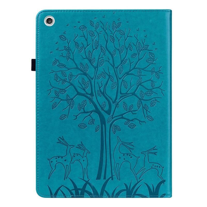 Tree polohovací pouzdro na tablet Lenovo Tab M10 Plus (3. Gen) - modré