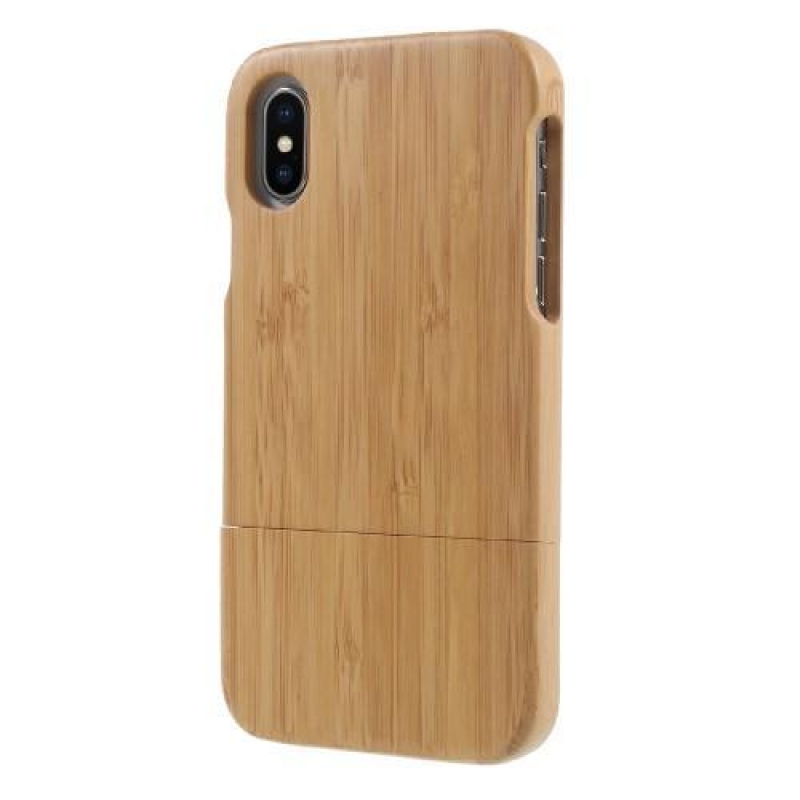 Tree stylový dřevěný obal na iPhone X - béžové