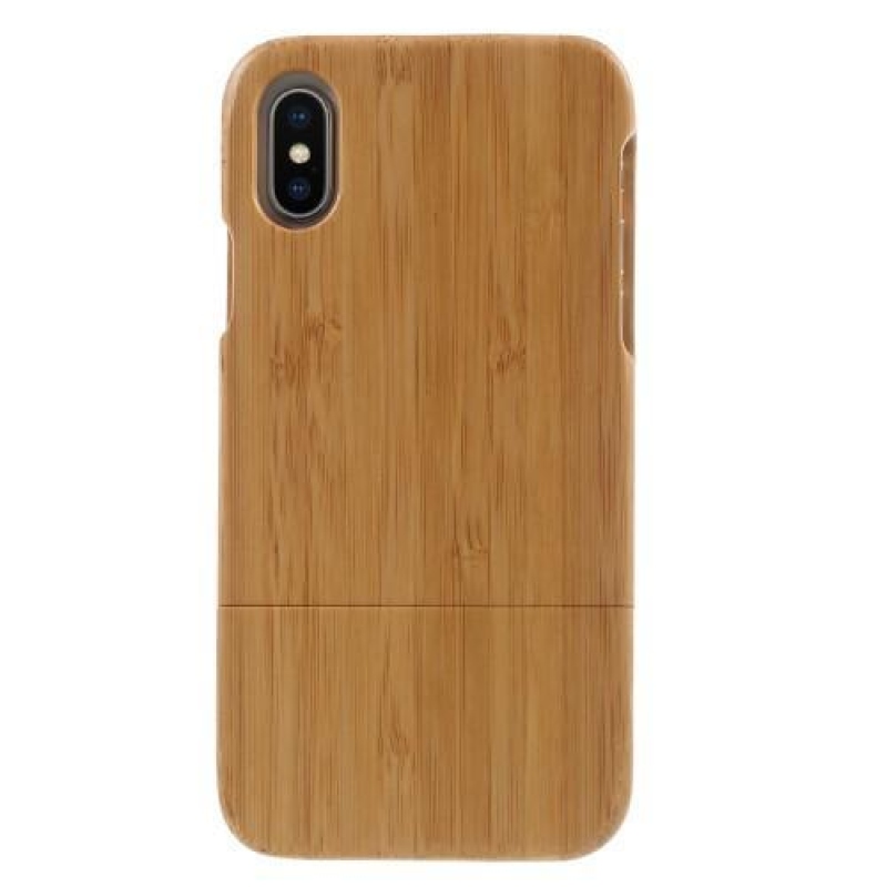 Tree stylový dřevěný obal na iPhone X - béžové
