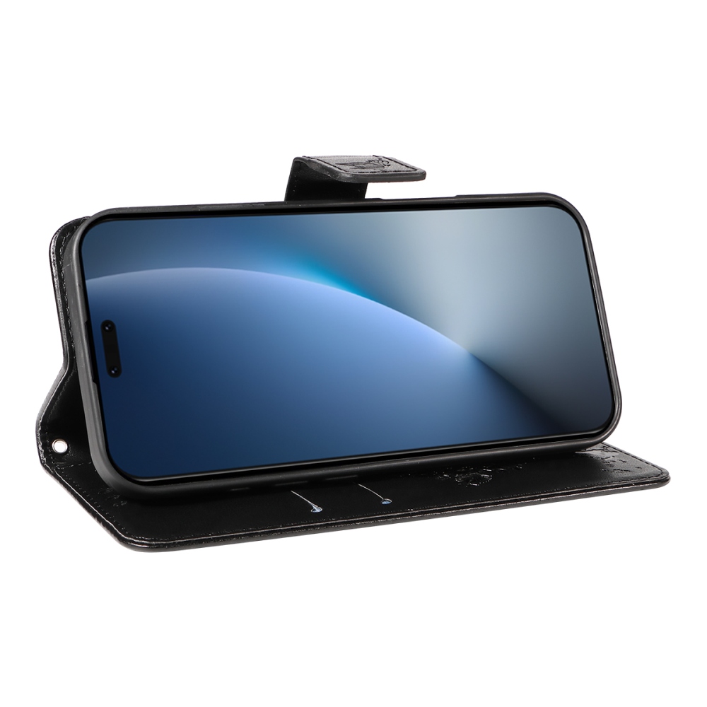 Trees knížkové pouzdro na Honor Magic 8 Pro 5G - černé