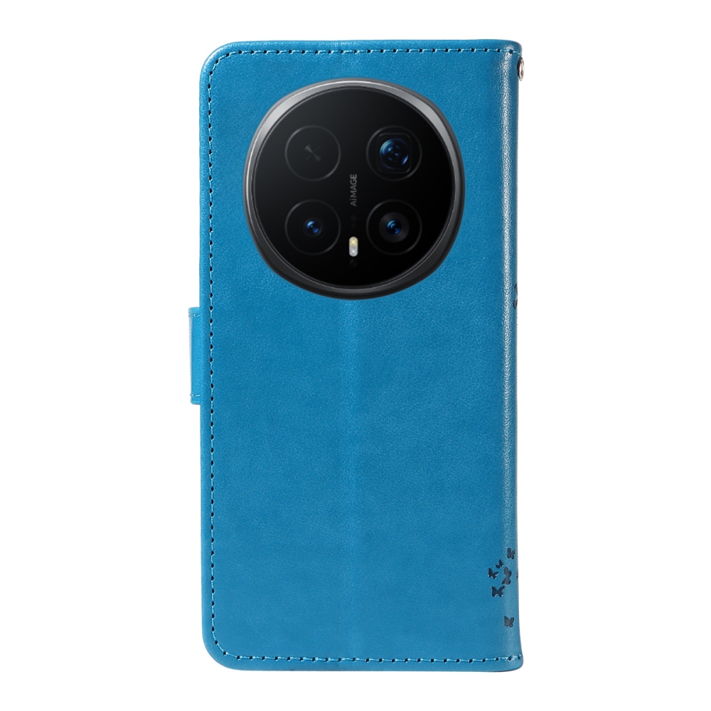 Trees knížkové pouzdro na Honor Magic 8 Pro 5G - modré