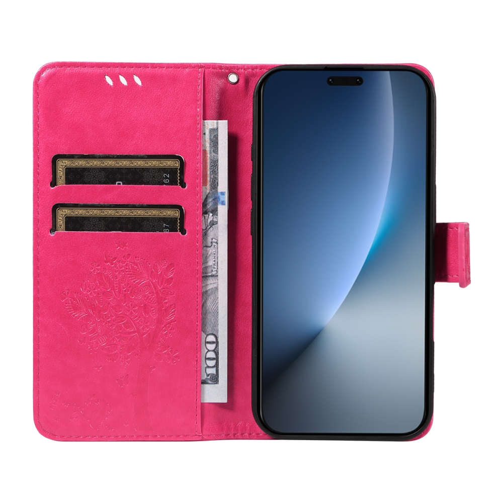 Trees knížkové pouzdro na Honor Magic 8 Pro 5G - rose