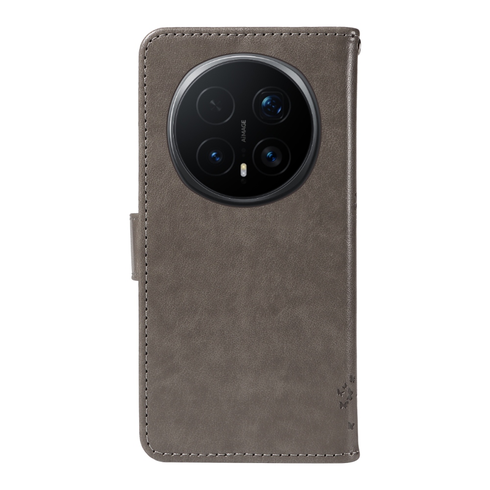 Trees knížkové pouzdro na Honor Magic 8 Pro 5G - šedé