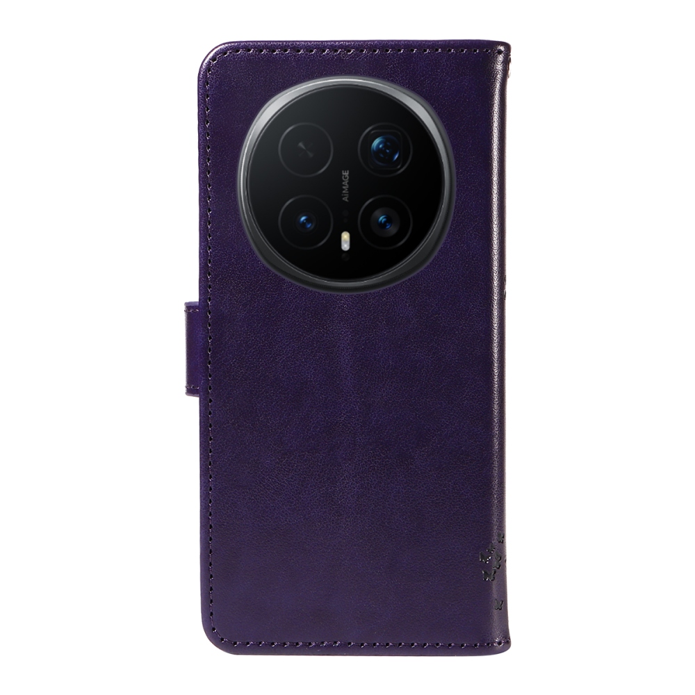 Trees knížkové pouzdro na Honor Magic 8 Pro 5G - tmavěfialové