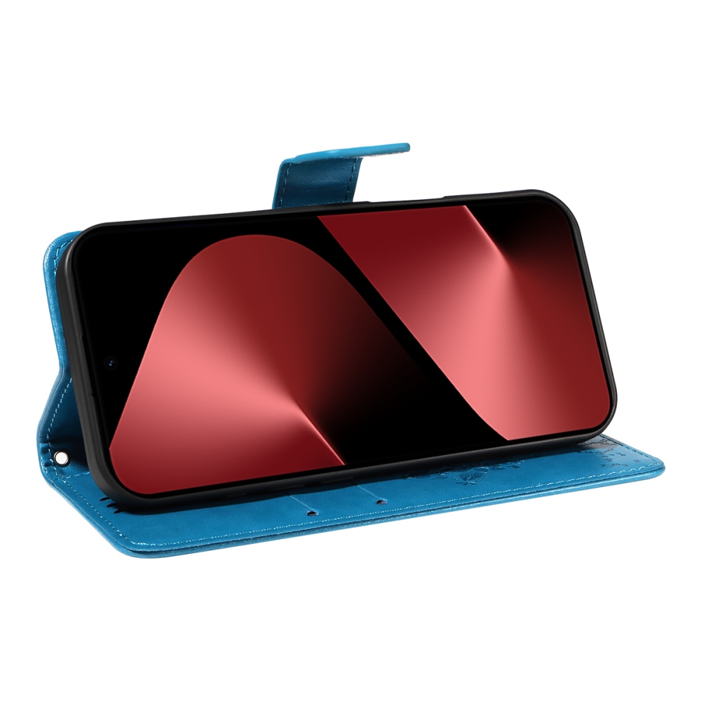 Trees knížkové pouzdro na Huawei Pura 80 Pro - modré