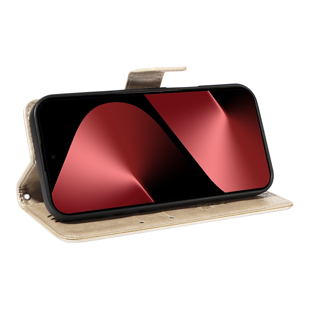 Trees knížkové pouzdro na Huawei Pura 80 Pro - zlaté