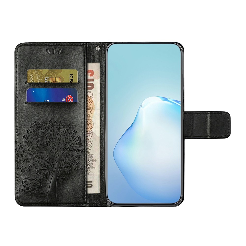 Trees knížkové pouzdro na Motorola Moto G86 5G/G86 Power 5G - černé