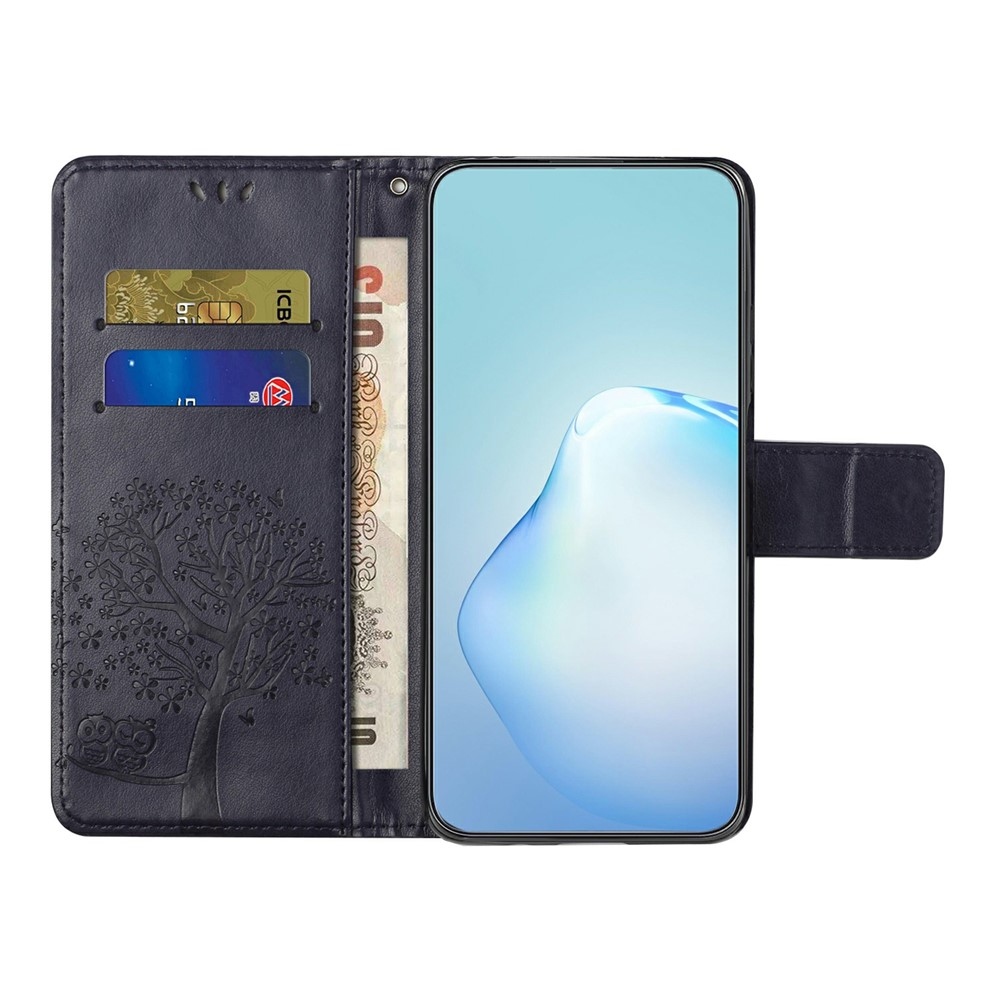 Trees knížkové pouzdro na Motorola Moto G86 5G/G86 Power 5G - tmavěfialové