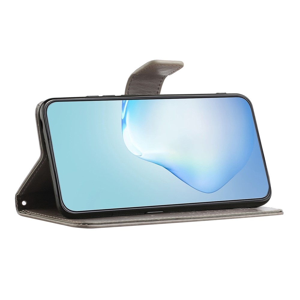 Trees knížkové pouzdro na Samsung Galaxy A37 5G - šedé