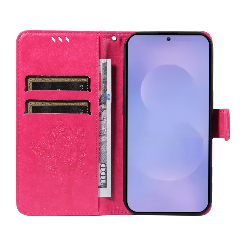 Trees knížkové pouzdro na Samsung Galaxy S26+ - rose