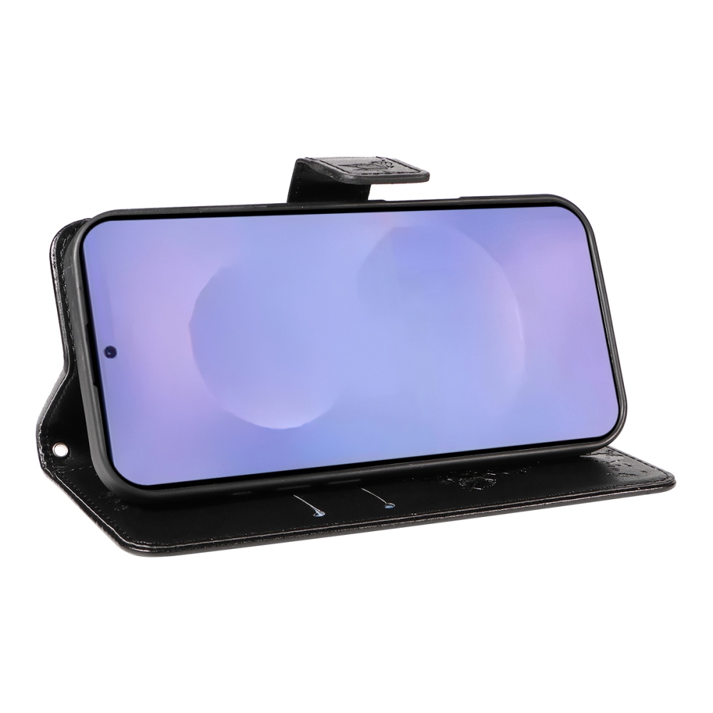 Trees knížkové pouzdro na Samsung Galaxy S26/S26 Pro - černé