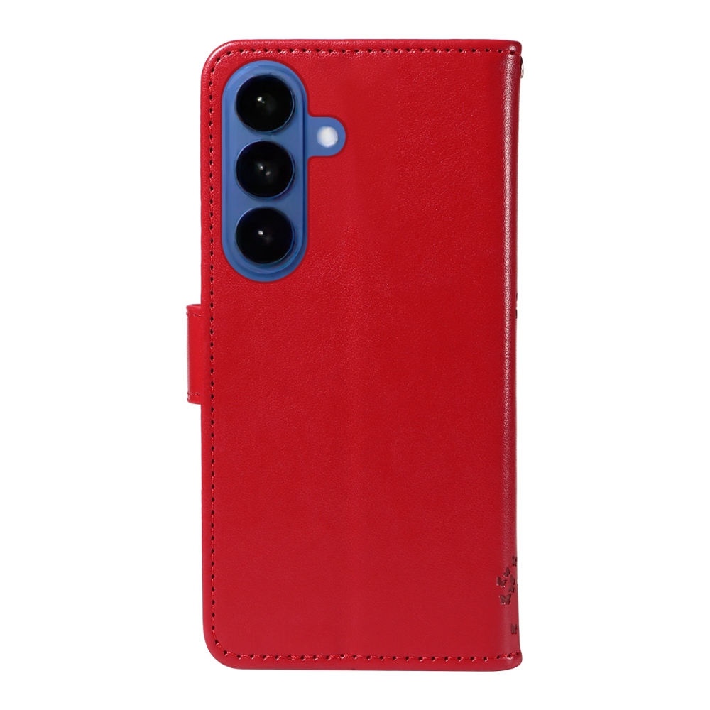 Trees knížkové pouzdro na Samsung Galaxy S26/S26 Pro - červené