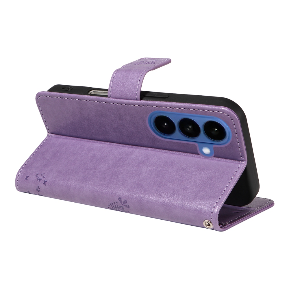 Trees knížkové pouzdro na Samsung Galaxy S26/S26 Pro - světlefialové