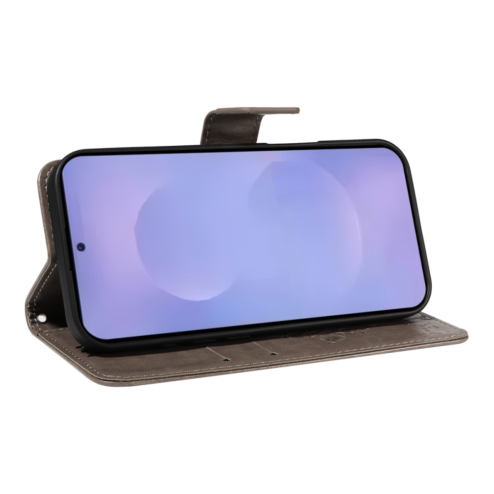 Trees knížkové pouzdro na Samsung Galaxy S26+ - šedé