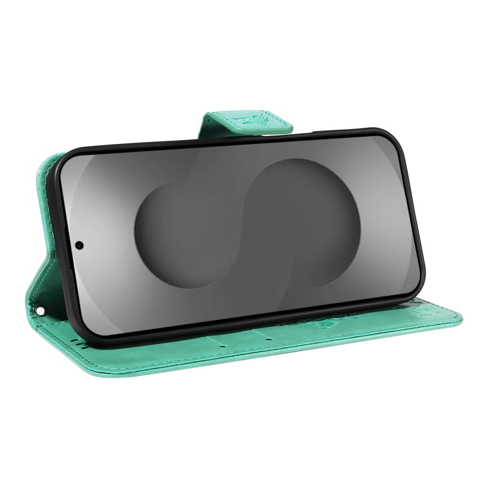 Trees knížkové pouzdro na Samsung Galaxy S26 Ultra - modrozelené