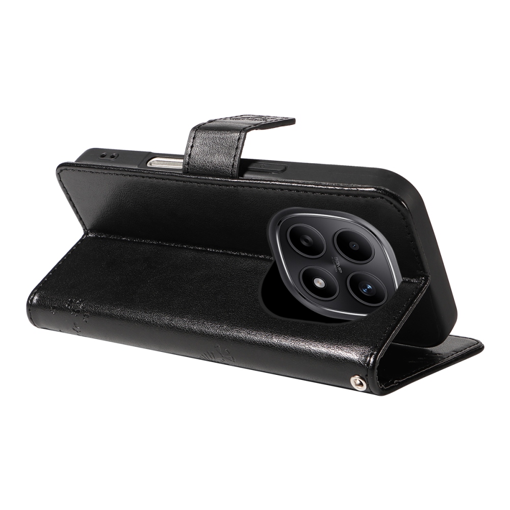 Trees knížkové pouzdro na Xiaomi Poco M8 5G/Redmi Note 15 5G/Note 15 4G - černé