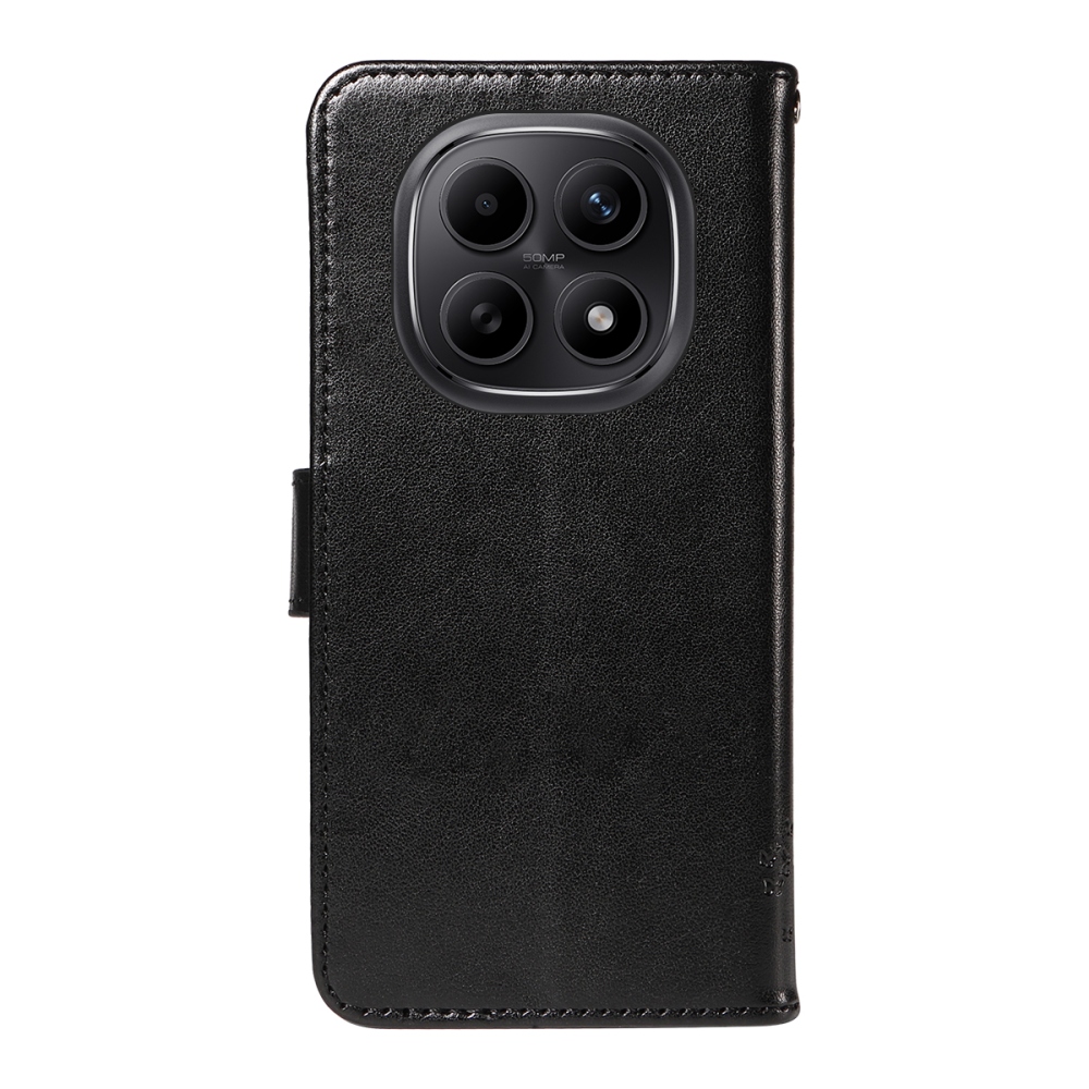 Trees knížkové pouzdro na Xiaomi Poco M8 5G/Redmi Note 15 5G/Note 15 4G - černé