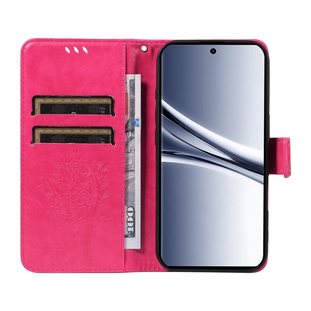 Trees knížkové pouzdro na Xiaomi Poco M8 5G/Redmi Note 15 5G/Note 15 4G - rose