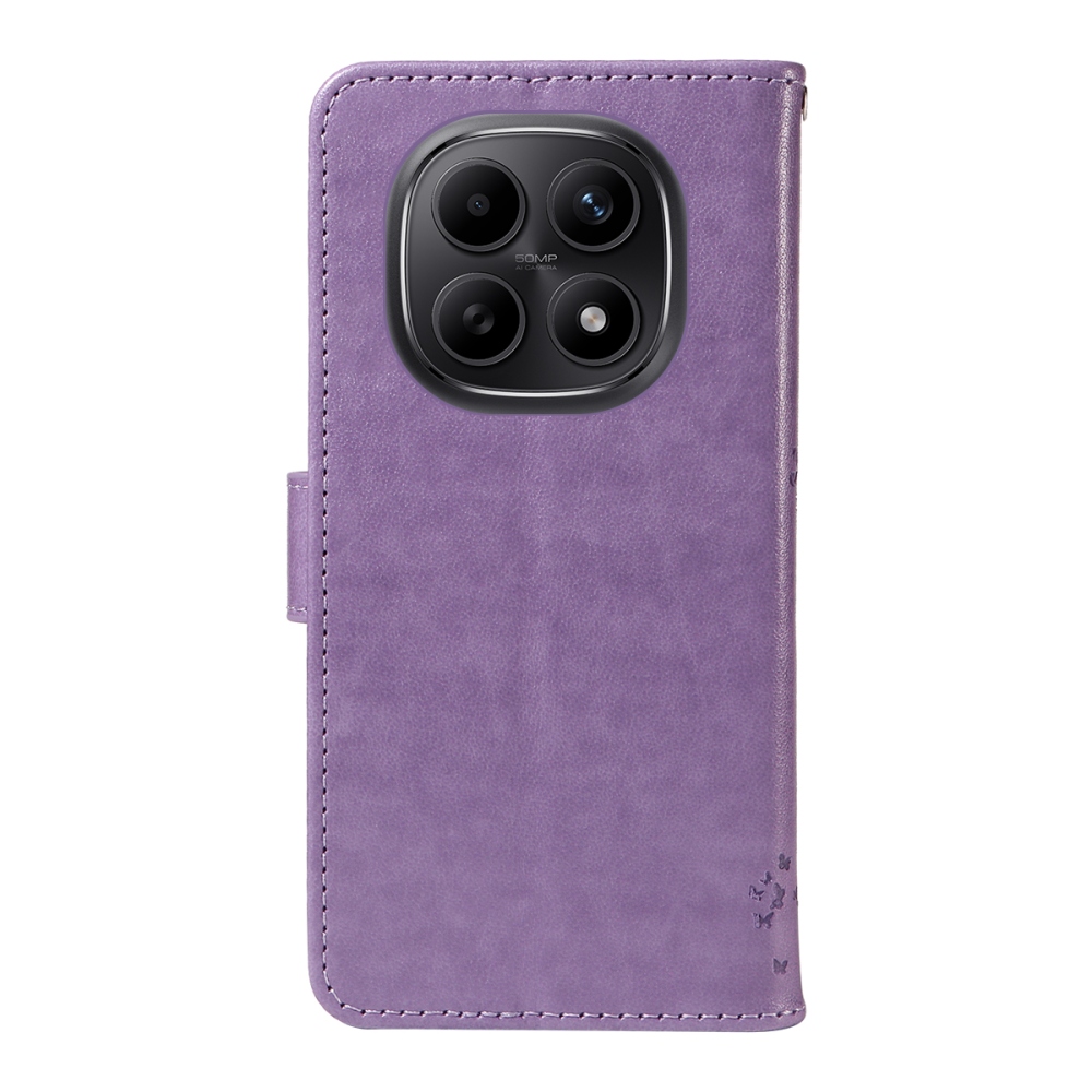 Trees knížkové pouzdro na Xiaomi Poco M8 5G/Redmi Note 15 5G/Note 15 4G - světlefialové