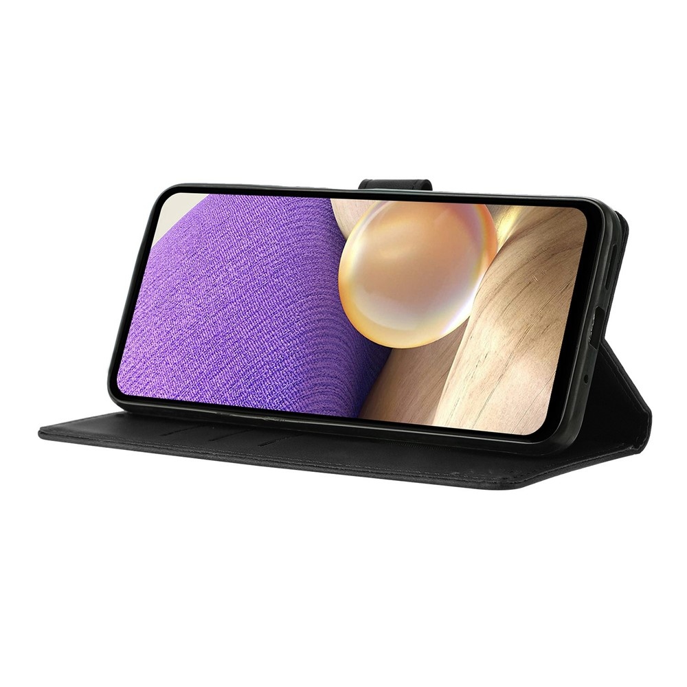 Triangly knížkové pouzdro na Xiaomi Redmi Note 15 Pro+ 5G - černé