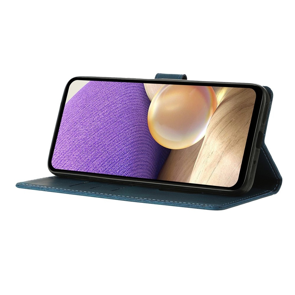 Triangly knížkové pouzdro na Xiaomi Redmi Note 15 Pro+ 5G - modré