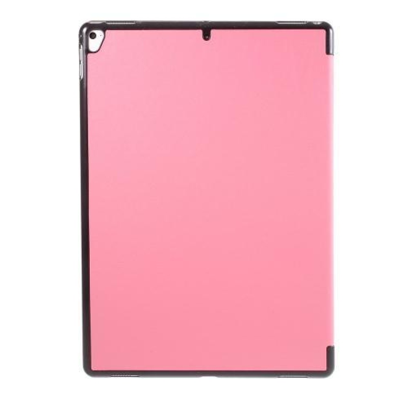 Trifold klopové pouzdro na iPad Pro 12.9 2017 - růžové