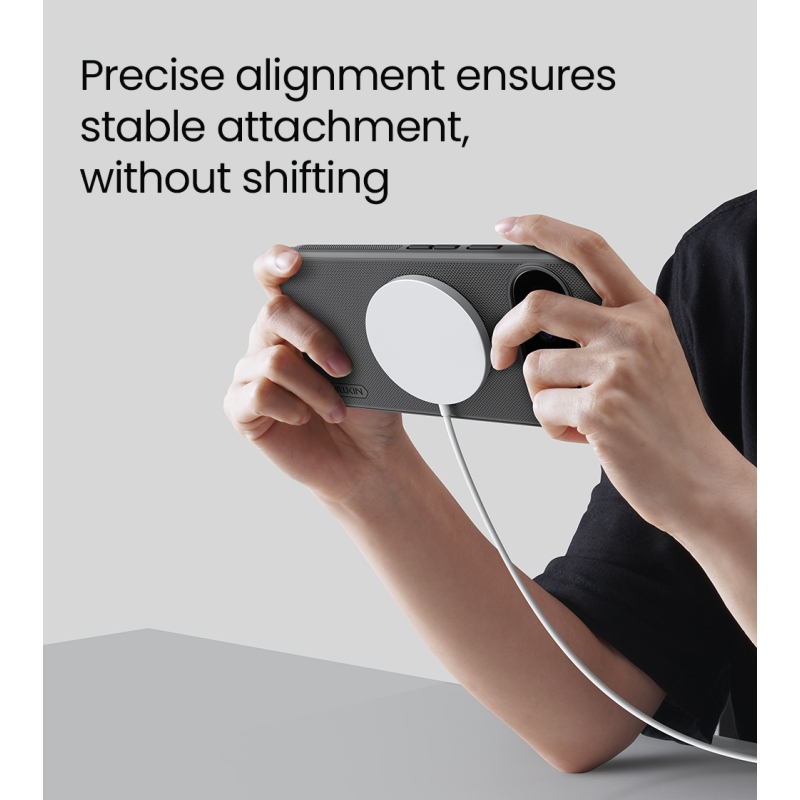 Nillkin Super Frosted PRO Magnetic Zadní Kryt pro Google Pixel 11 Transparent Black