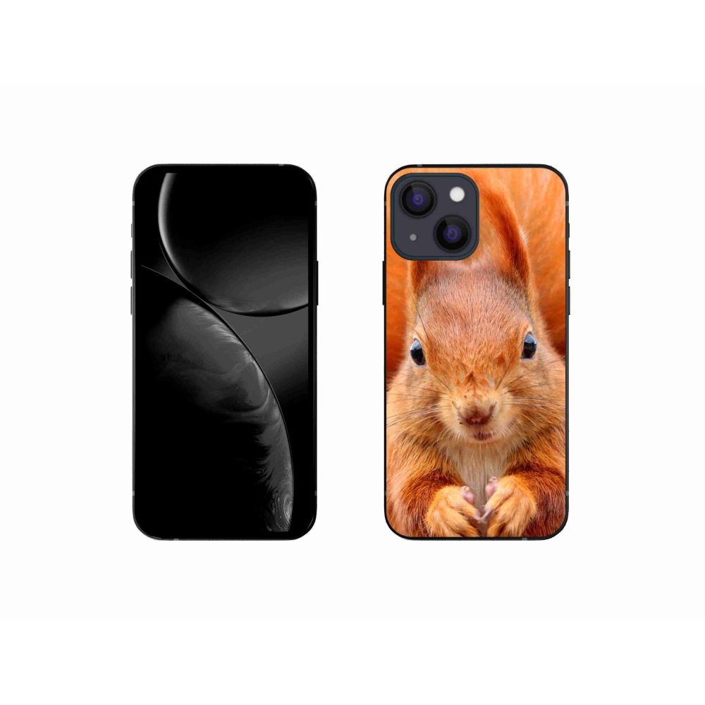 Gelový kryt mmCase na iPhone 13 mini 5.4 - veverka