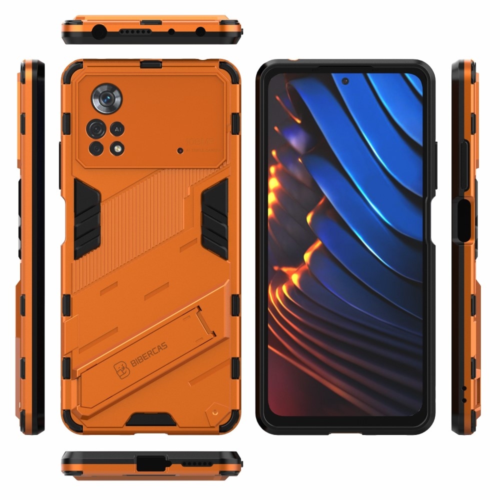 Armory odolný kryt na Xiaomi Poco X4 Pro 5G - oranžový