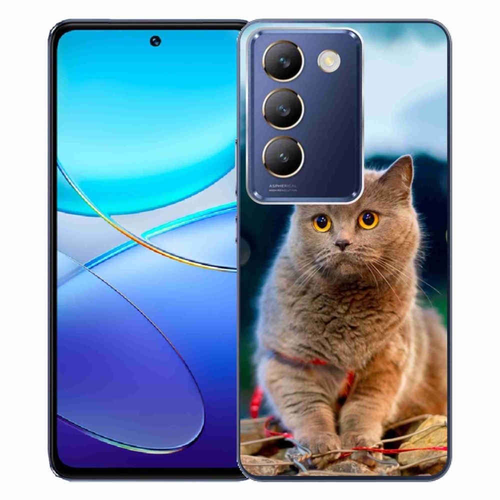 Gelový kryt mmCase na Vivo V40 SE 4G/5G - britská modrá 2