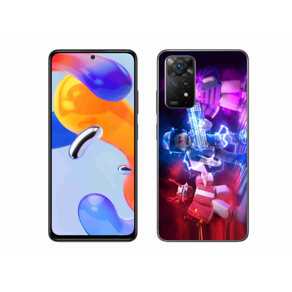 Gelový kryt mmCase na Xiaomi Redmi Note 11 Pro 4G/5G - roblox