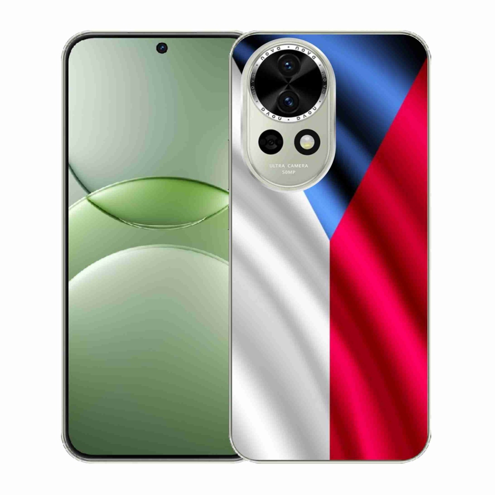 Gelový kryt mmCase na Huawei Nova 13 5G - česká vlajka