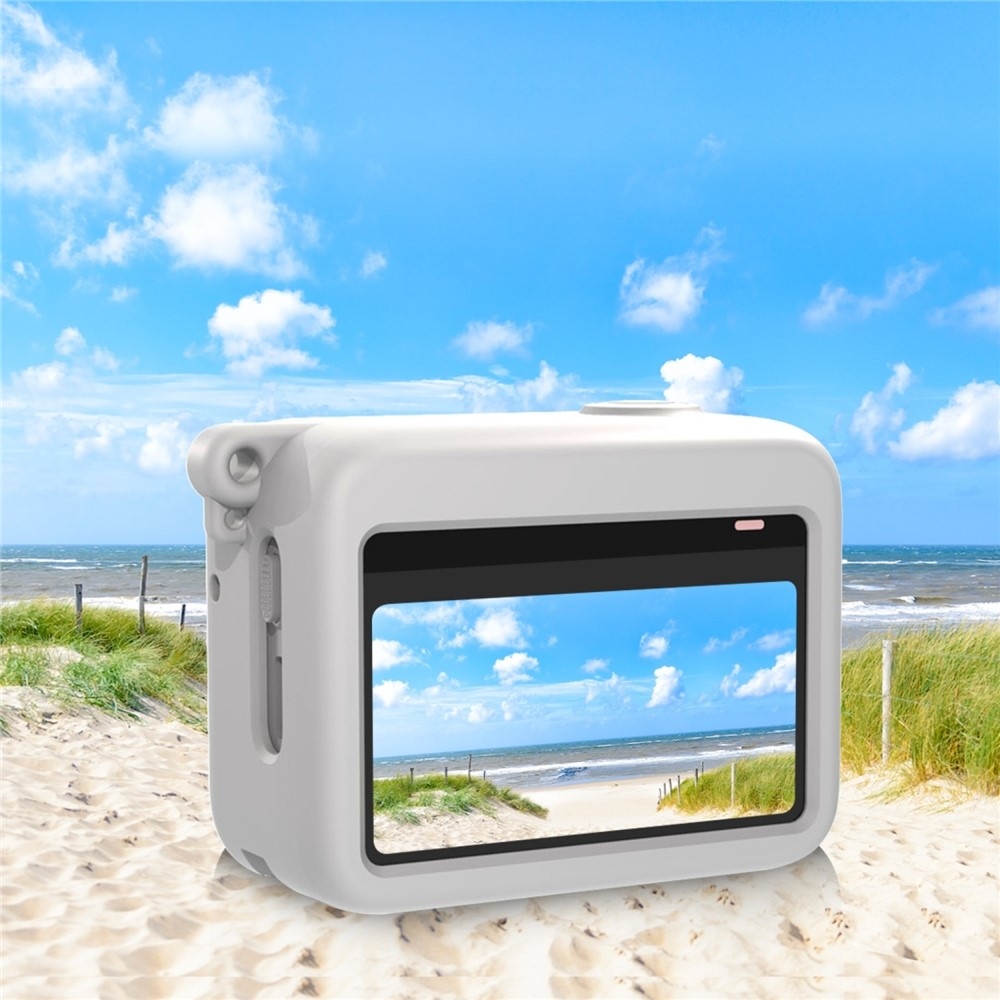 Silikonový ochranný obal PULUZ pro nabíjecí pouzdro Insta360 GO 3 / GO 3S – bílý