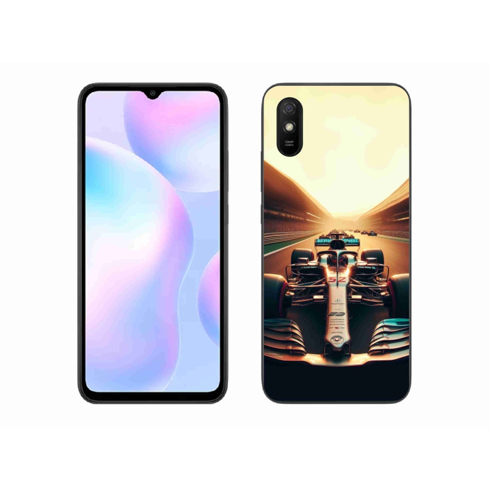 Gelový kryt mmCase na Xiaomi Redmi 9A - formule 1