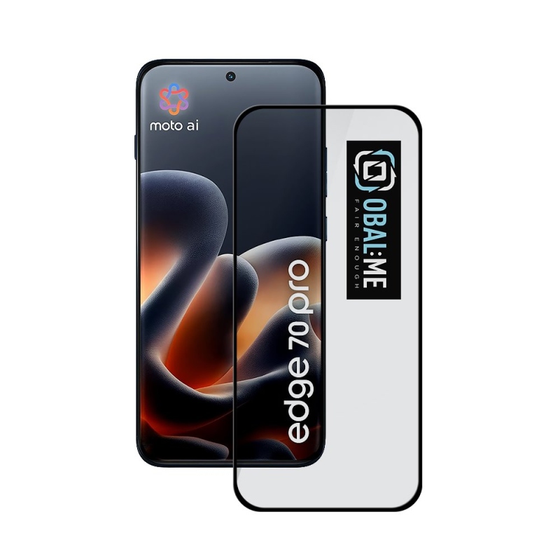 OBAL:ME 5D Tvrzené Sklo pro Motorola Edge 70 Pro Black