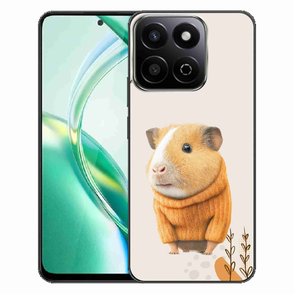 Gelový kryt mmCase na Honor 200 Smart 5G - morče ve svetru