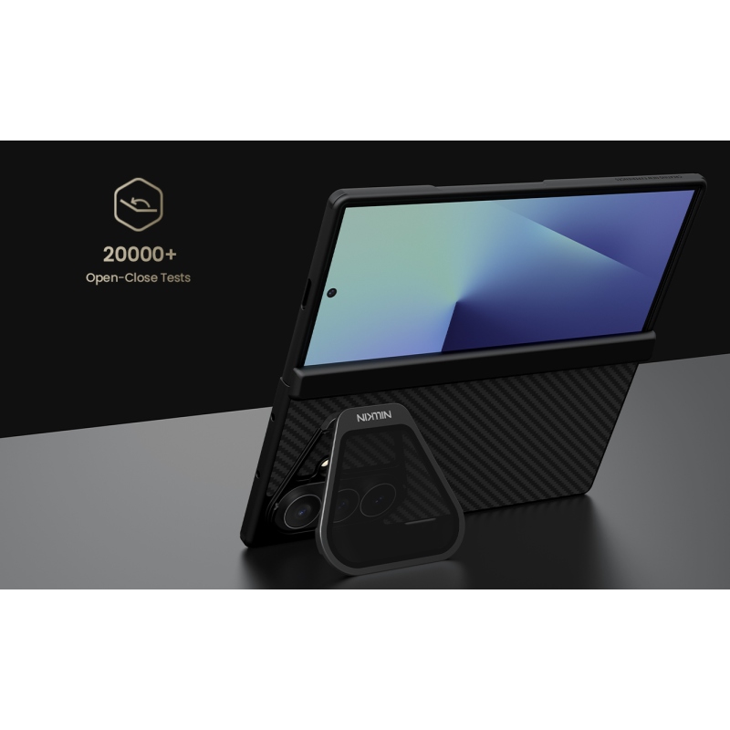 Nillkin CarboProp Aramid Magnetic Zadní Kryt pro Samsung Galaxy Z Fold 8 Ultra Black